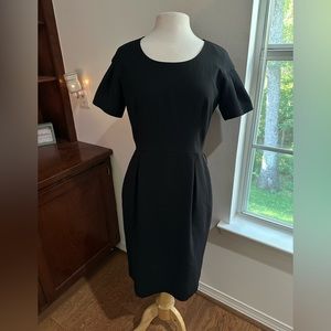 Black Short Sleeve Calvin Klein Dress